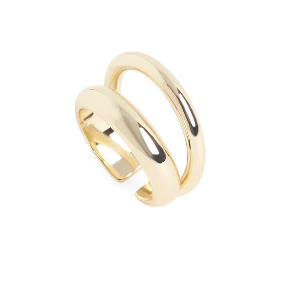 LOREN STEWART X CURATEUR Deux Open Band Ring - Size 7 NEW - Picture 2 of 8